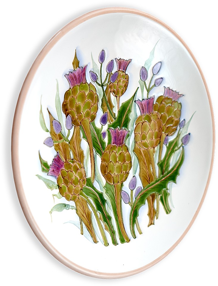 Тарелка Чертополох