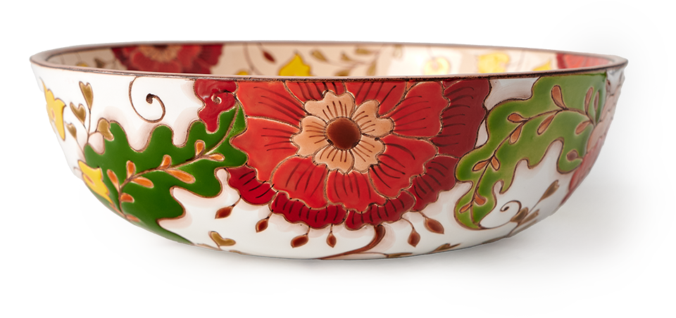 Салатник Паттерн Цветы