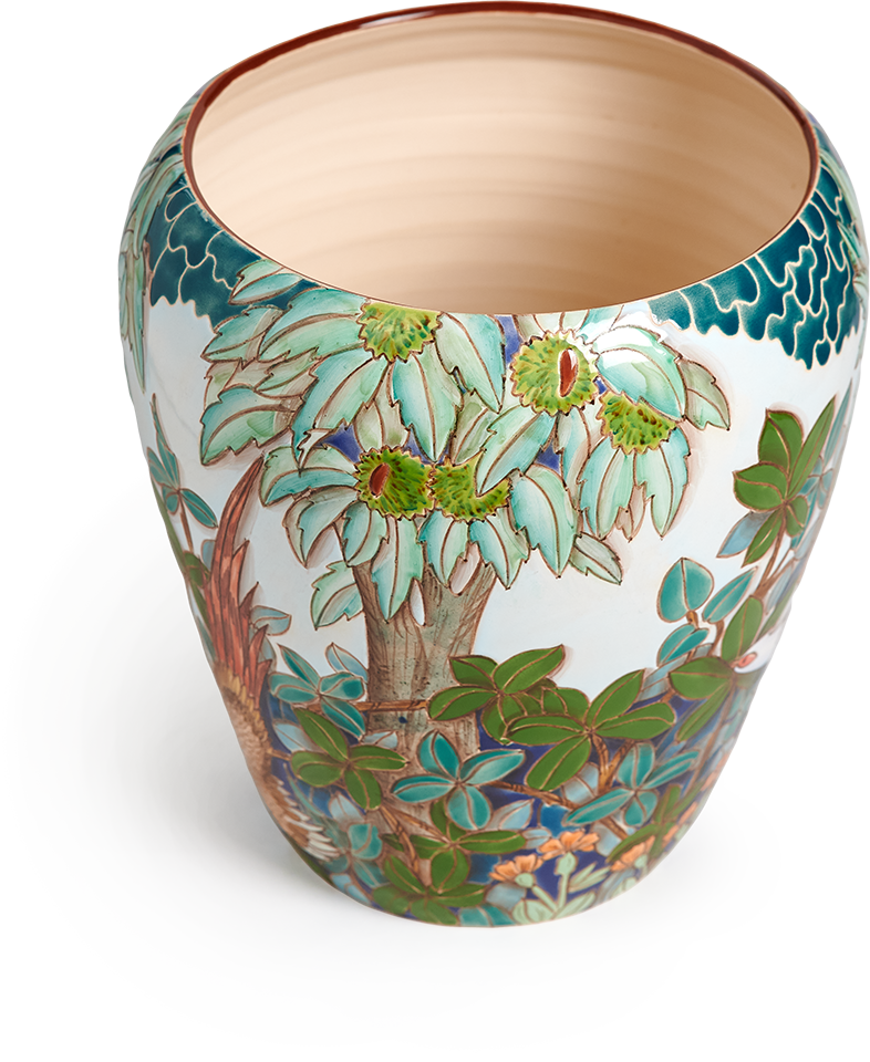 Ваза «Уильям Моррис птица»