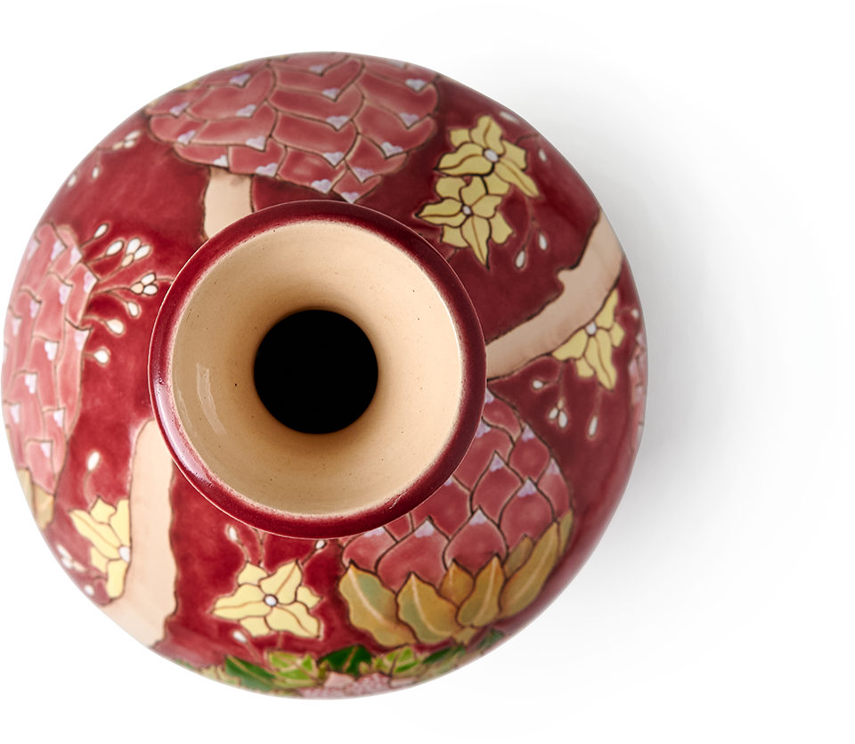 Ваза «Тропики с деревом»