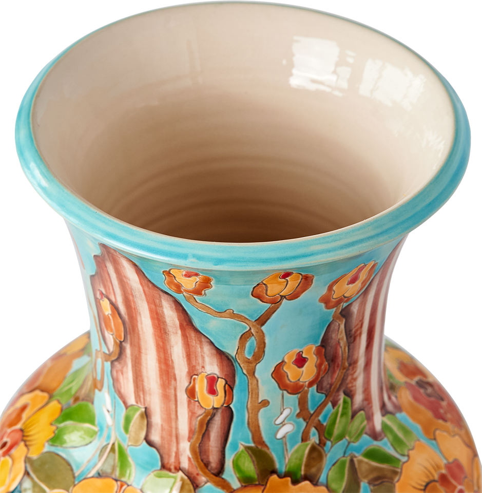 Ваза «Лоскутная Лютики»