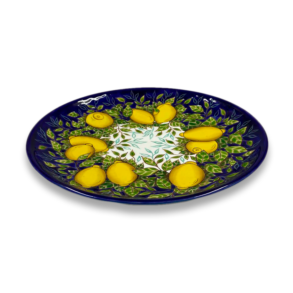 Тарелка Лимоны 5