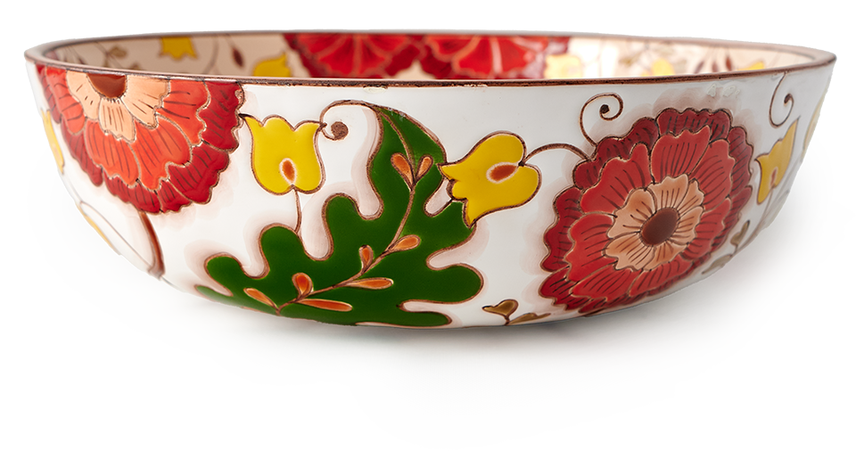 Салатник Паттерн Цветы