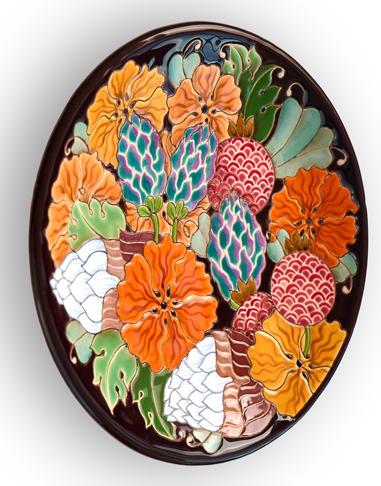 Тарелка Календула