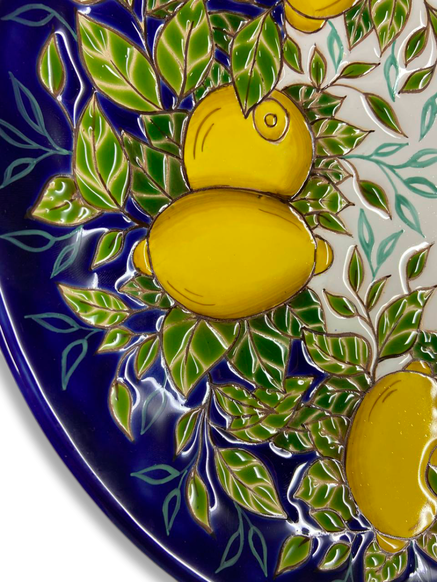 Тарелка Лимоны 5