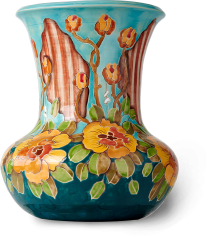 Ваза «Лоскутная Лютики»