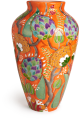 Ваза «Тропики на оранжевом»