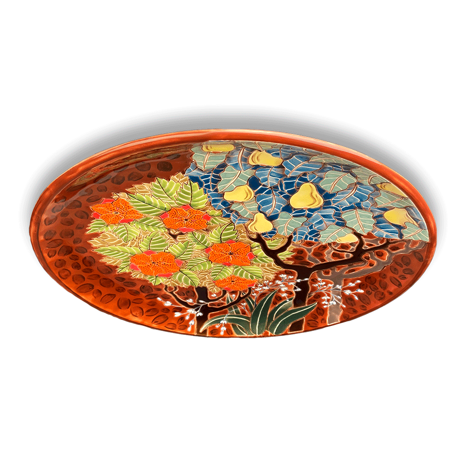 Тарелка Тропики груши