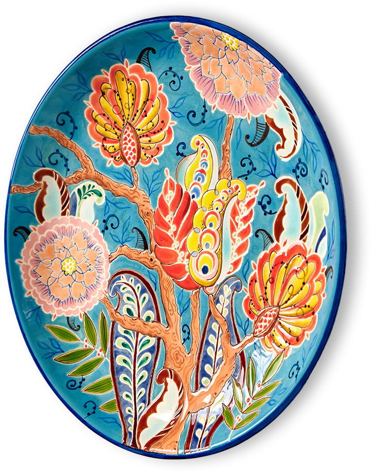 Тарелка Тропики сказка