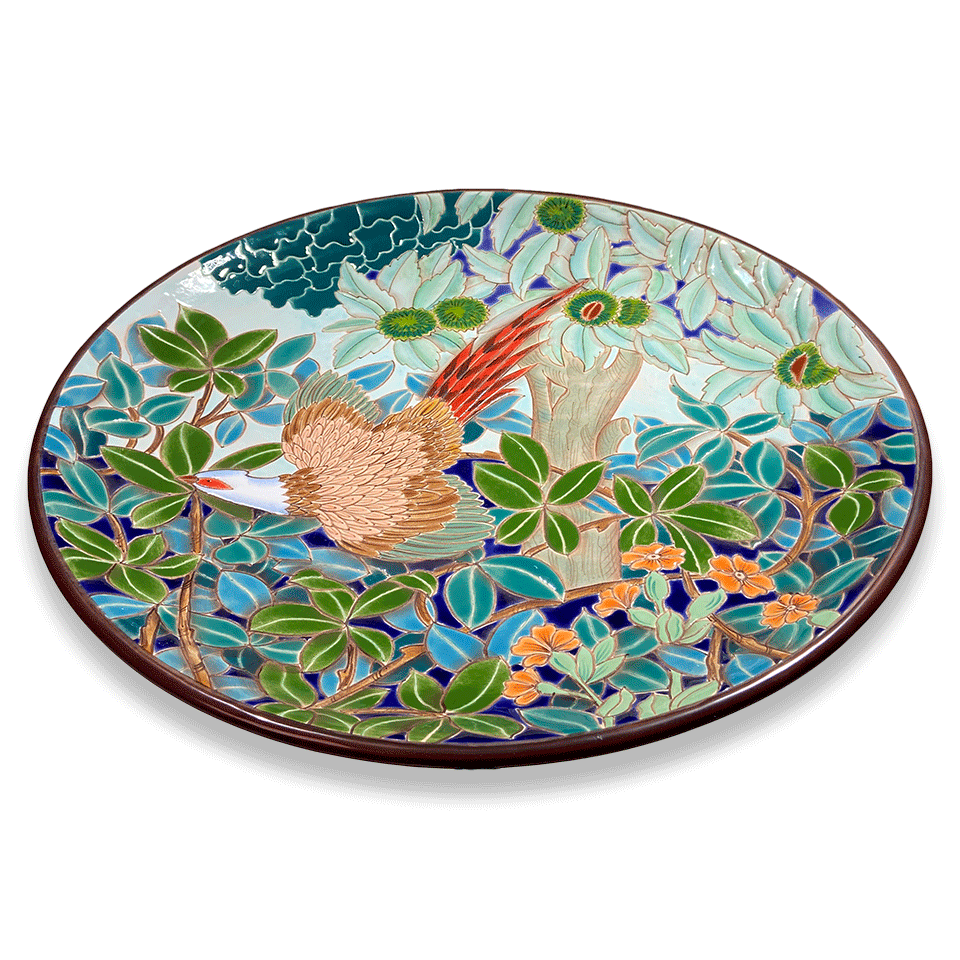 Тарелка Уильям Моррис Птица