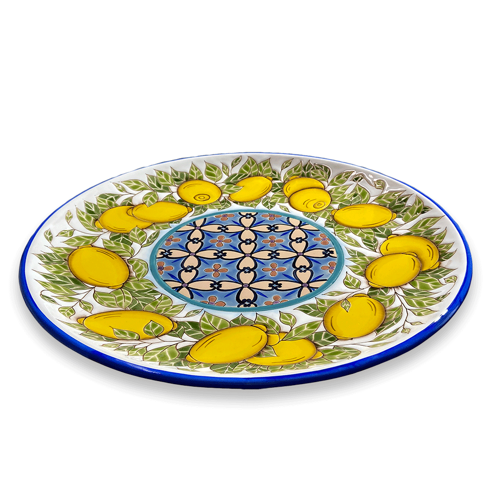 Тарелка Лимоны 7