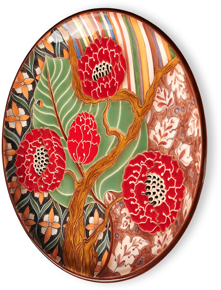 Тарелка Лоскутная 1