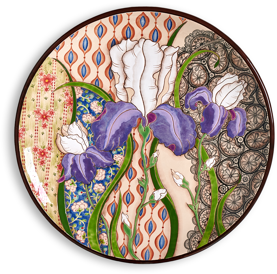 Тарелка Лоскутная 5