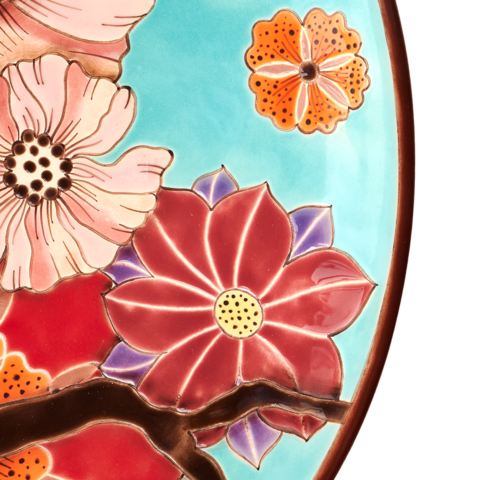 Тарелка Птица на ветке