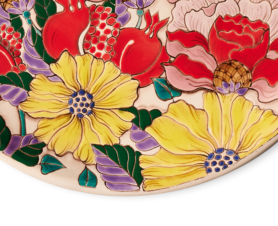 Тарелка Букет