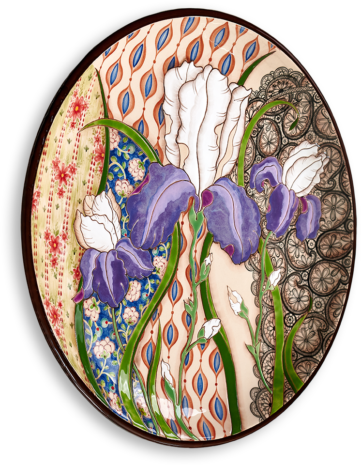 Тарелка Лоскутная 5