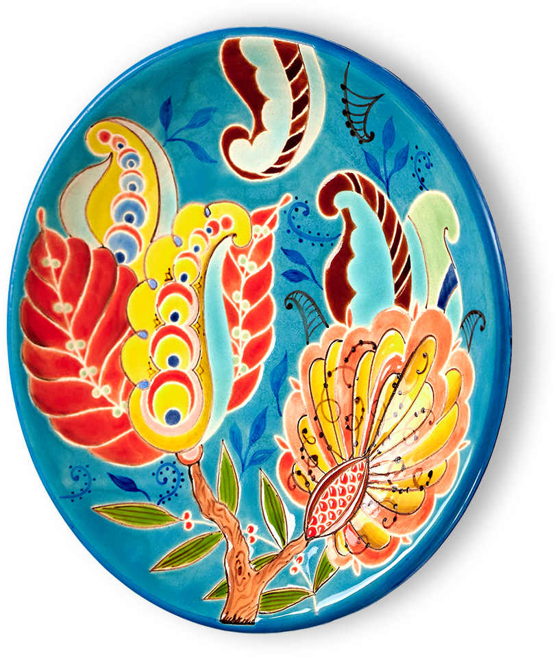 Тарелка Тропики сказка