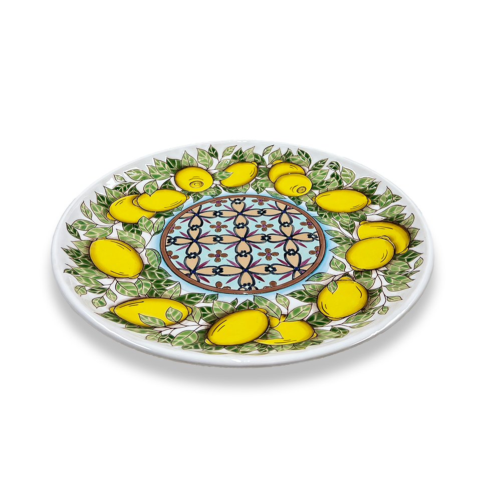 Тарелка Лимоны 7