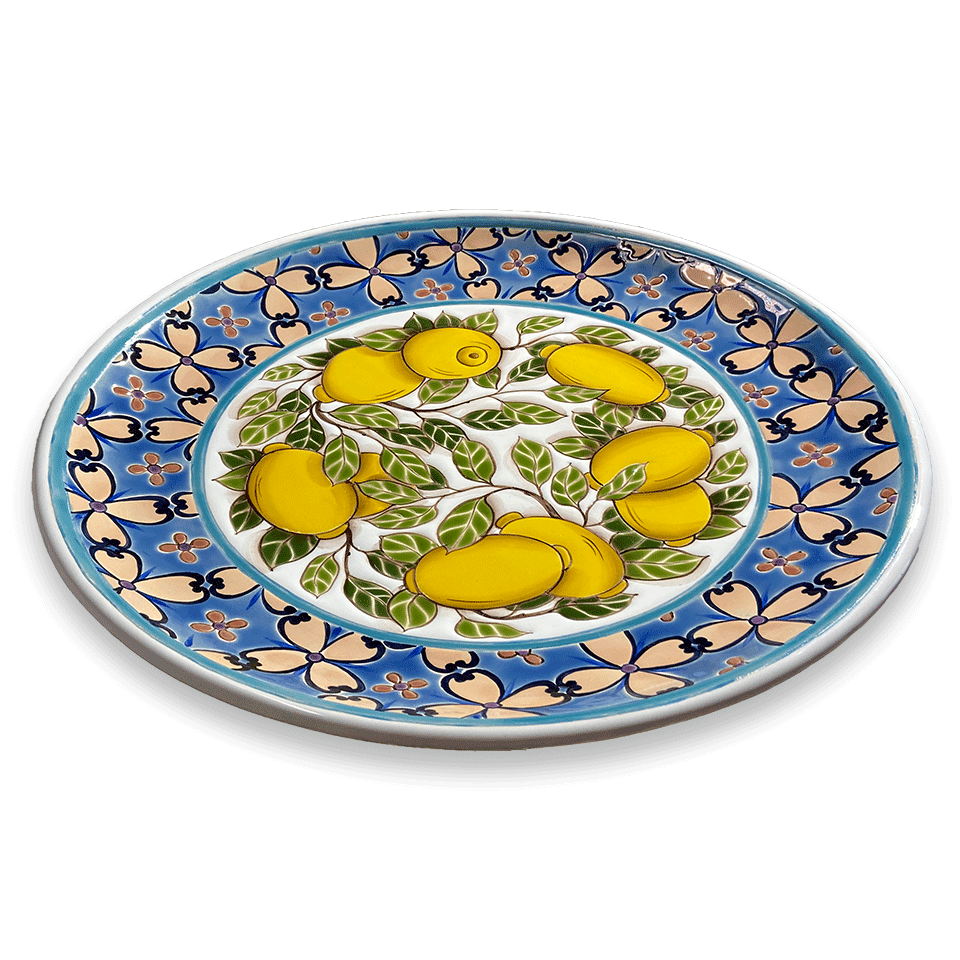 Тарелка Лимоны 2