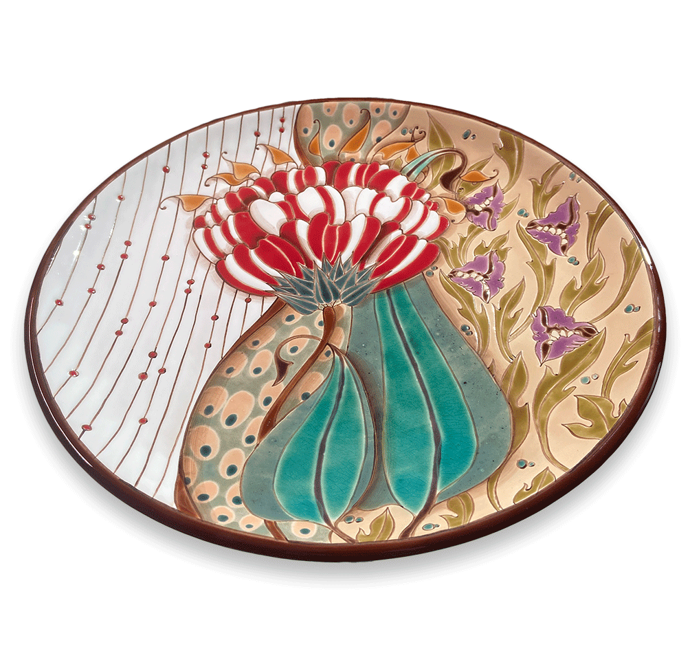 Тарелка Лоскутная 4