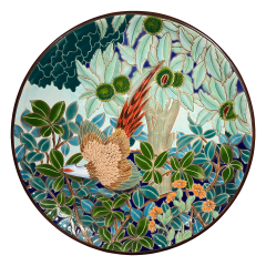 Тарелка Уильям Моррис Птица