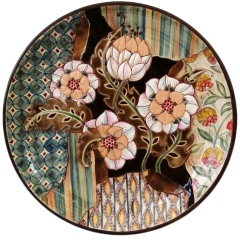 Тарелка Лоскутная 2