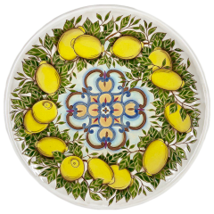 Тарелка Лимоны 9