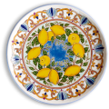 Тарелка Лимоны 8