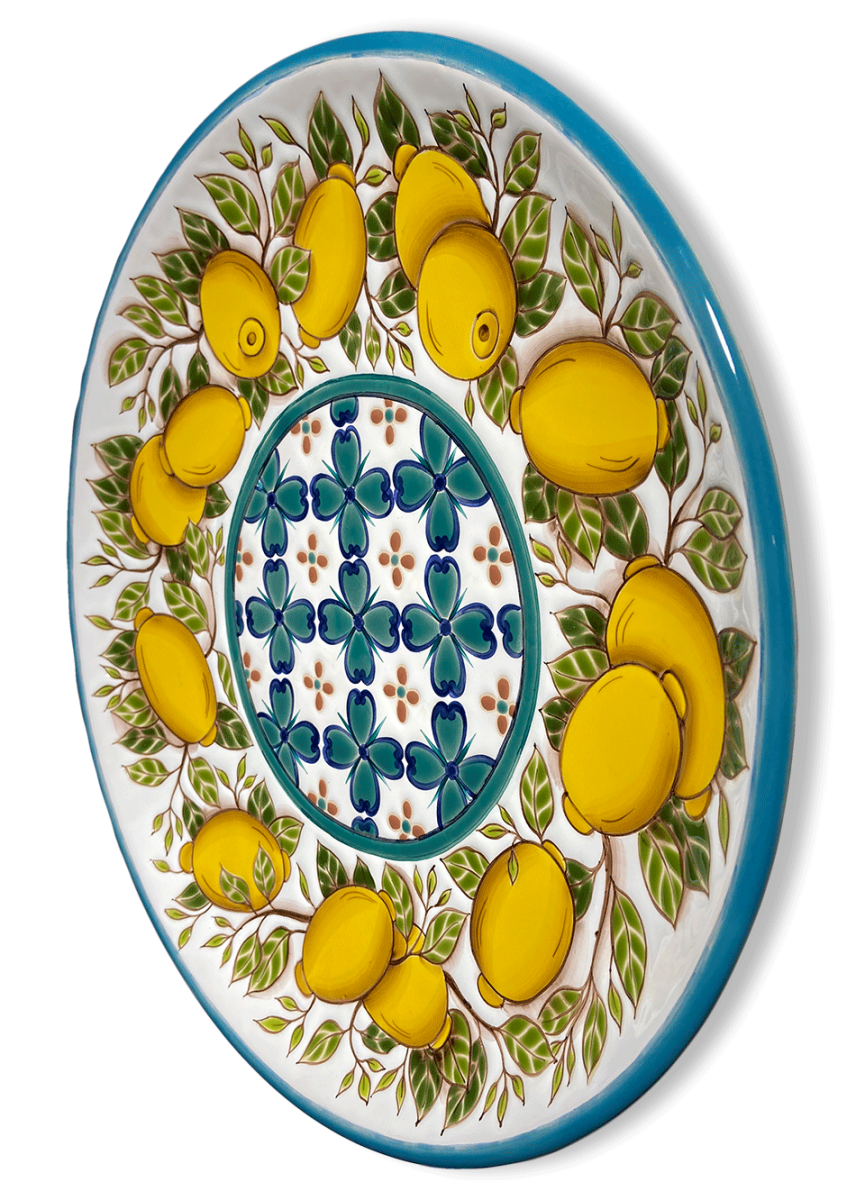 Тарелка Лимоны 1