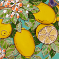 Тарелка Лимоны Сиеста