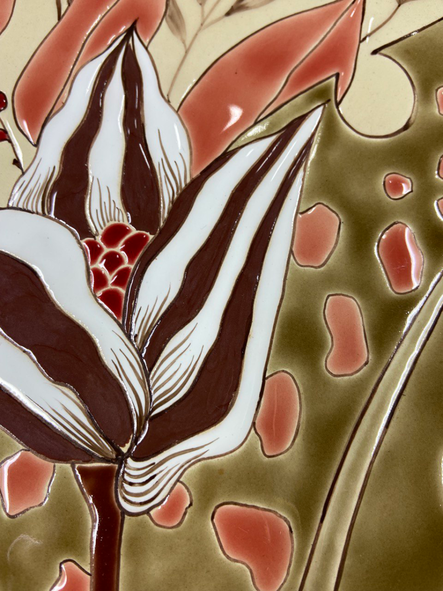 Тарелка Тигровая лилия