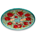 Тарелка Гранаты с новыми цветами