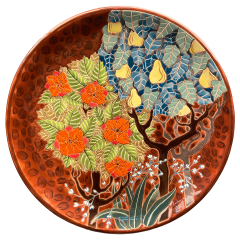 Тарелка Тропики груши